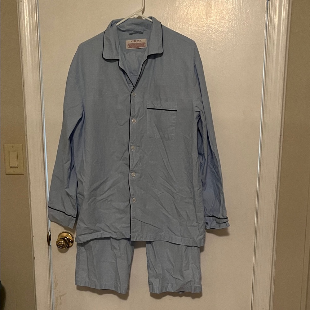 Merona Light Blue Pajama Set - like new